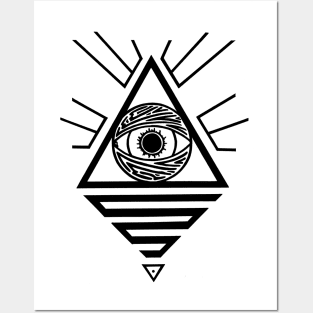 All Seeing Eye Posters and Art